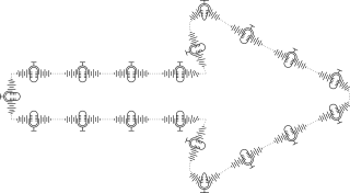 Radio Arrow Direction Stickdatei