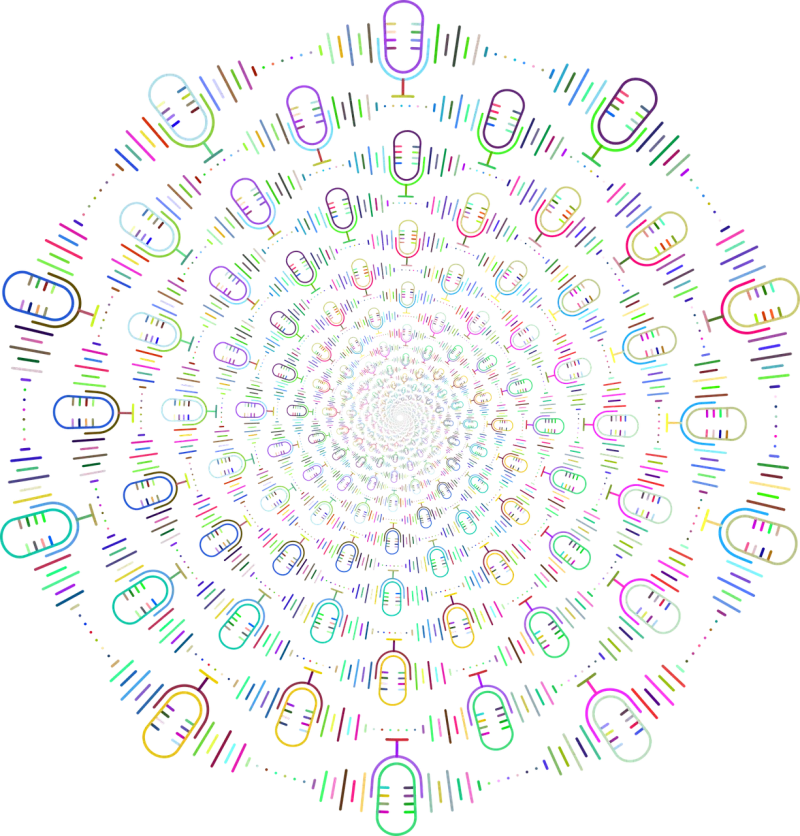 Radio Vortex Whirlpool Stickdatei – Musik