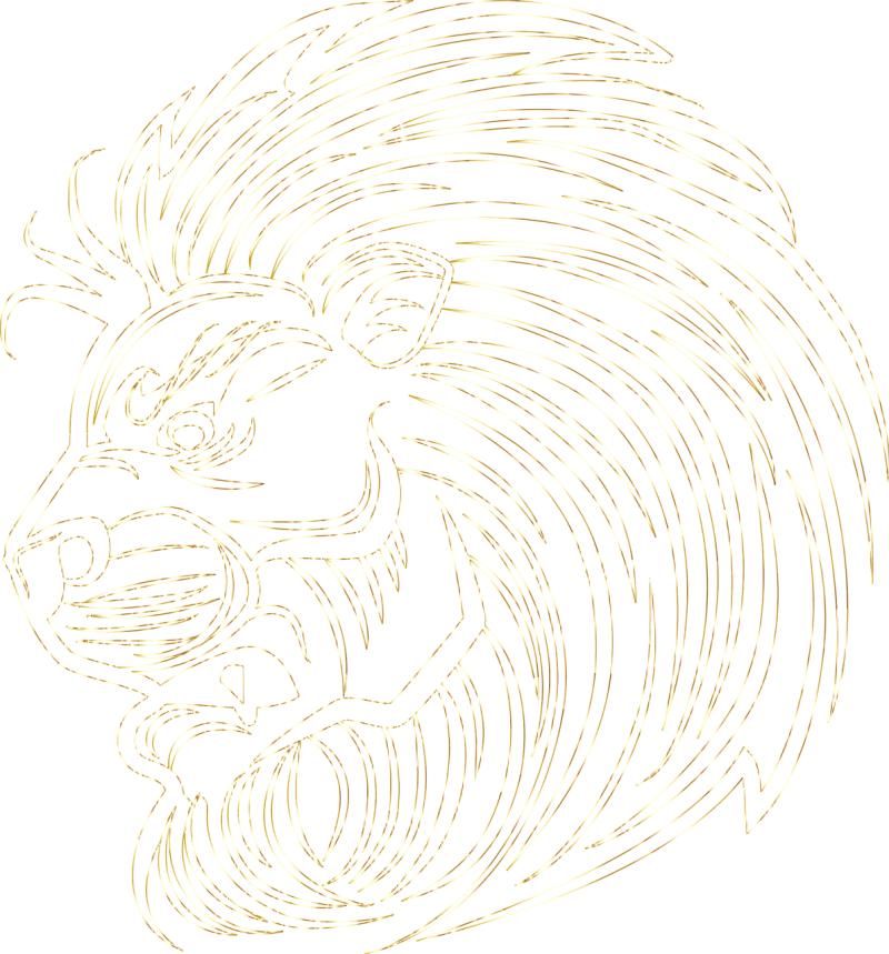 Lion Animal Feline Stickdatei – Tiere