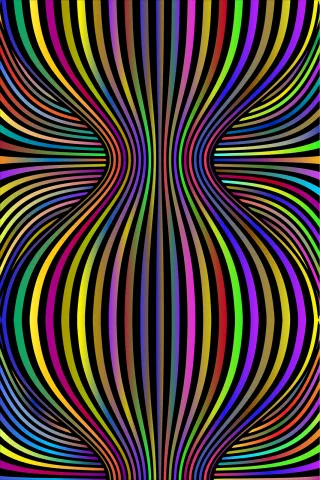Lines Waves Geometric Stickdatei