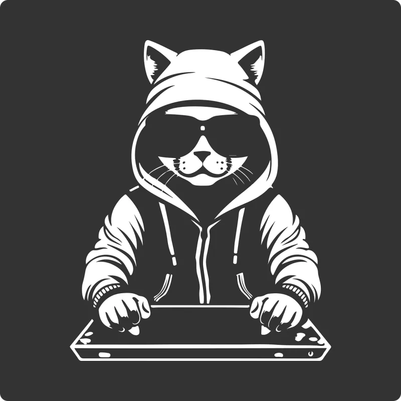 Ai generated Pet Nature Stickdatei – Musik