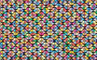 Flowers Pattern Abstract Stickdatei – Blumen