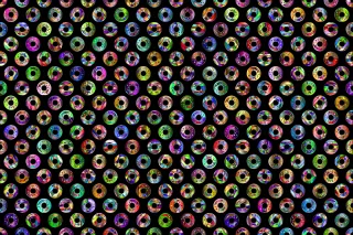 Donuts Food Pattern Stickdatei