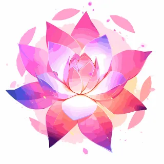 Ai generated Lily Flower Stickdatei