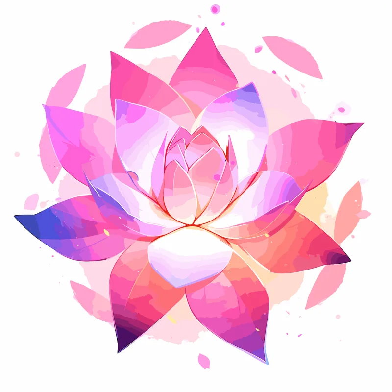 Ai generated Lily Flower Stickdatei – Blumen