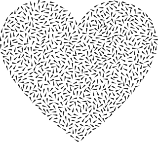 Heart Love Romance Stickdatei