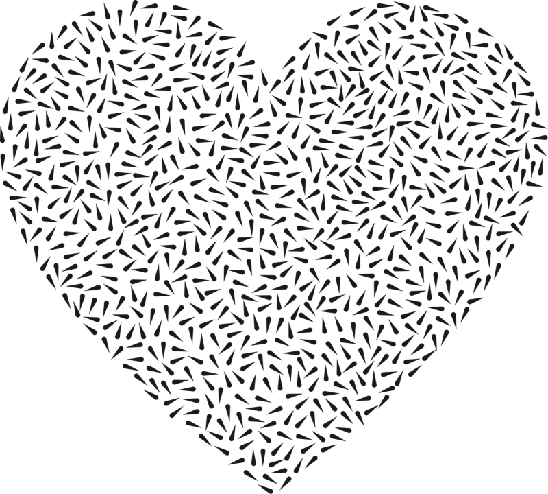 Heart Love Romance Stickdatei – Herzen & Liebe