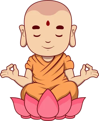 Buddha Buddha purnima Lotus Stickdatei