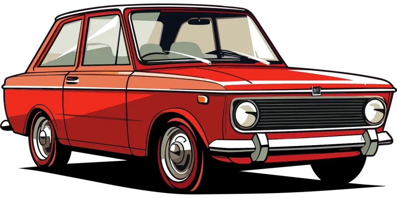 Ai generated Car Auto Stickdatei – Fahrzeuge