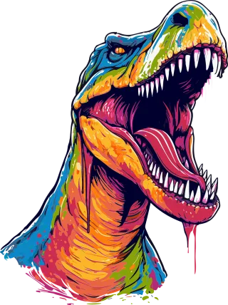 Dino Dinosaur Nature Stickdatei