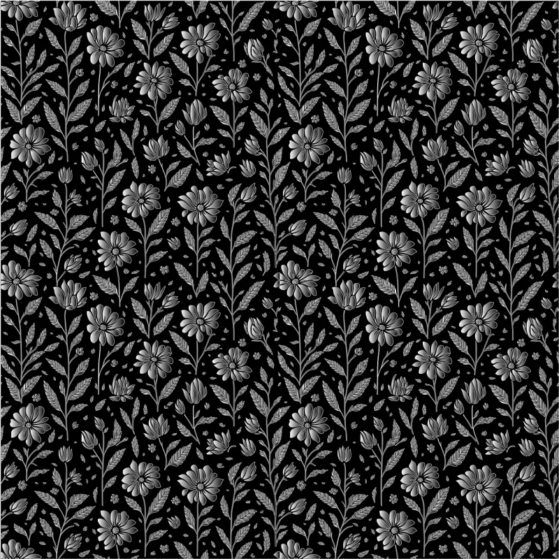 Pattern Background Flowers Stickdatei – Blumen