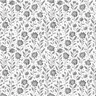 Pattern Background Flowers Stickdatei – Blumen