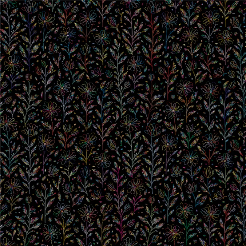 Pattern Background Flowers Stickdatei – Blumen