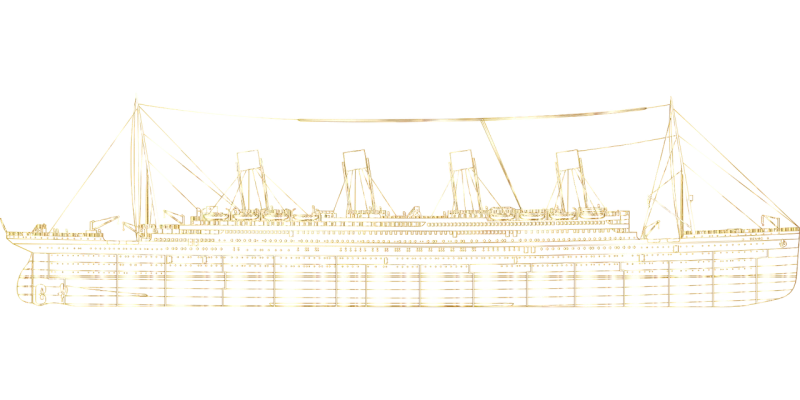 Ship Nature Titanic Stickdatei – Fahrzeuge