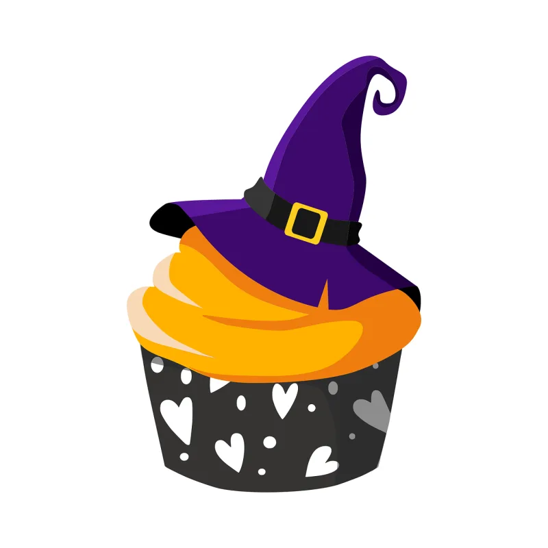 Cupcake Happyhalloween Autumn Stickdatei – Kinder
