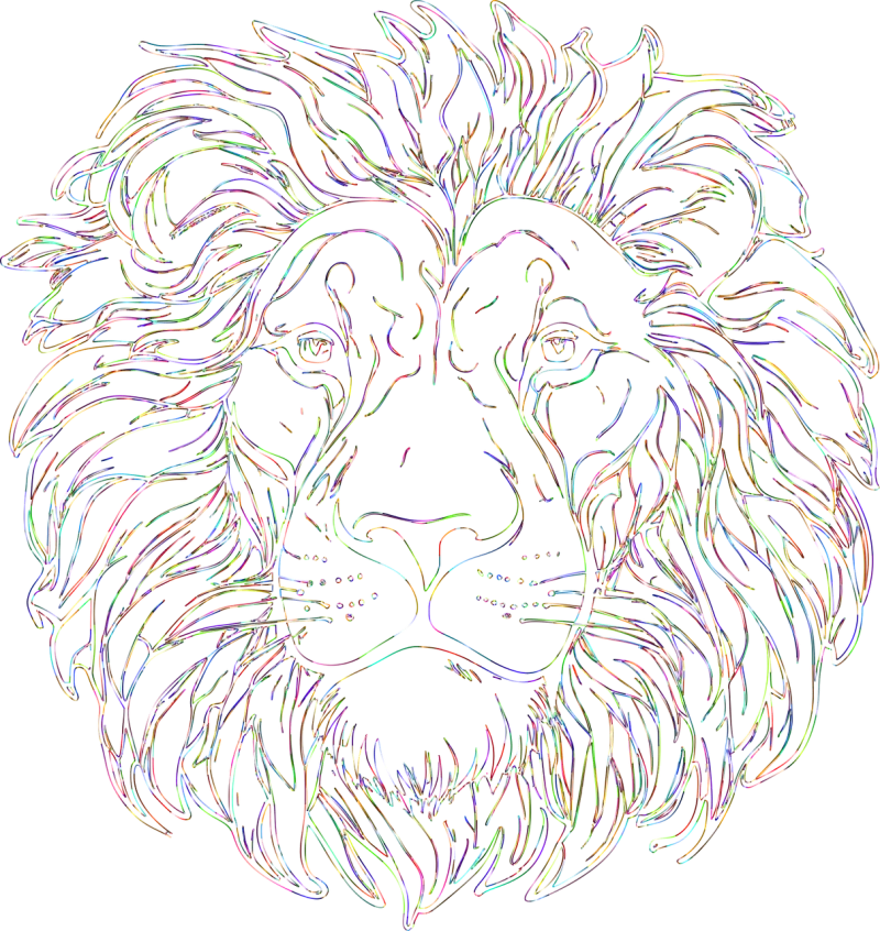 Lion Animal Nature Stickdatei – Tiere