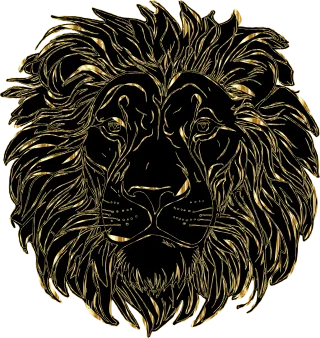 Lion Feline Animal Stickdatei