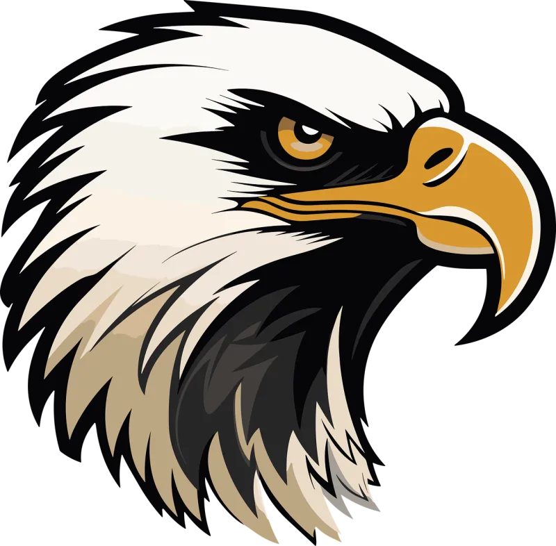 Eagle Logo Bird Stickdatei – Tiere