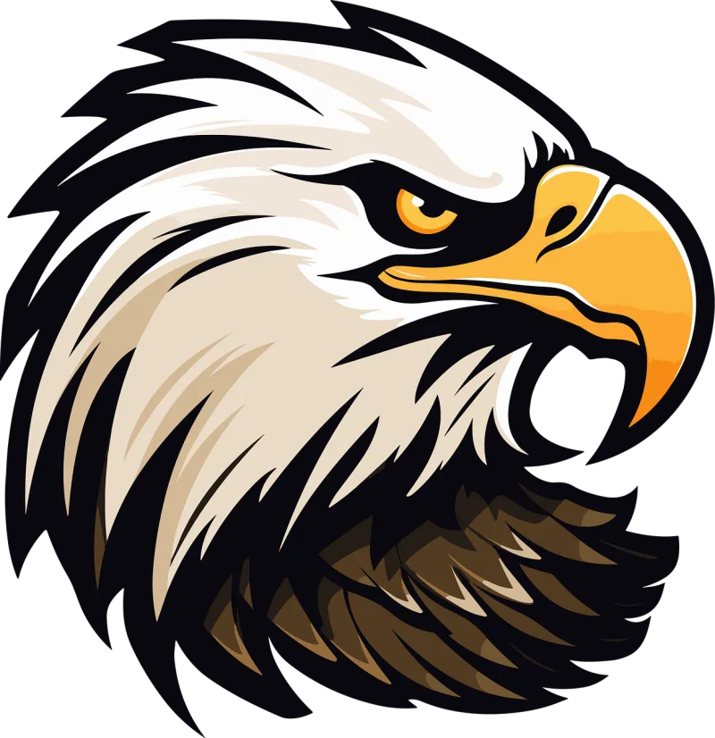 Eagle Logo Bird Stickdatei – Tiere