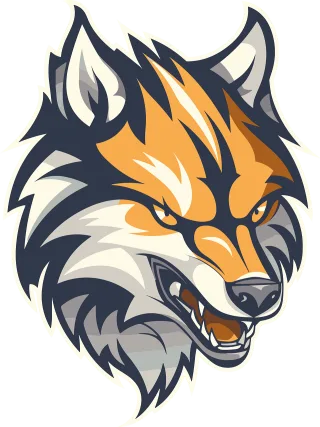 Fox Logo Mascot Stickdatei