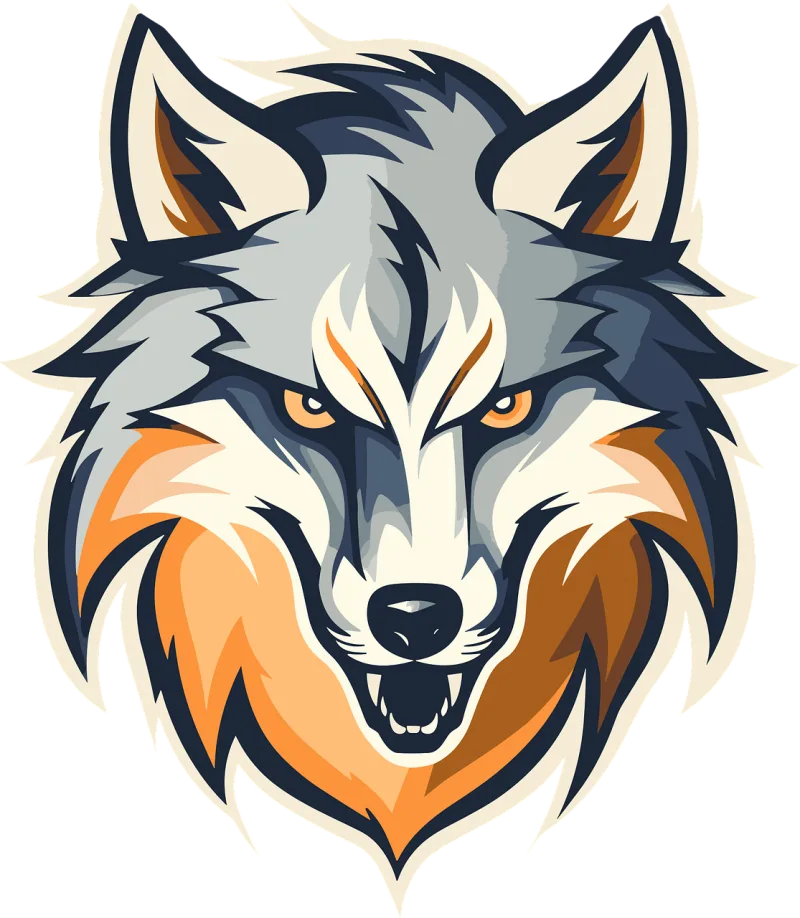 Fox Logo Mascot Stickdatei – Tiere