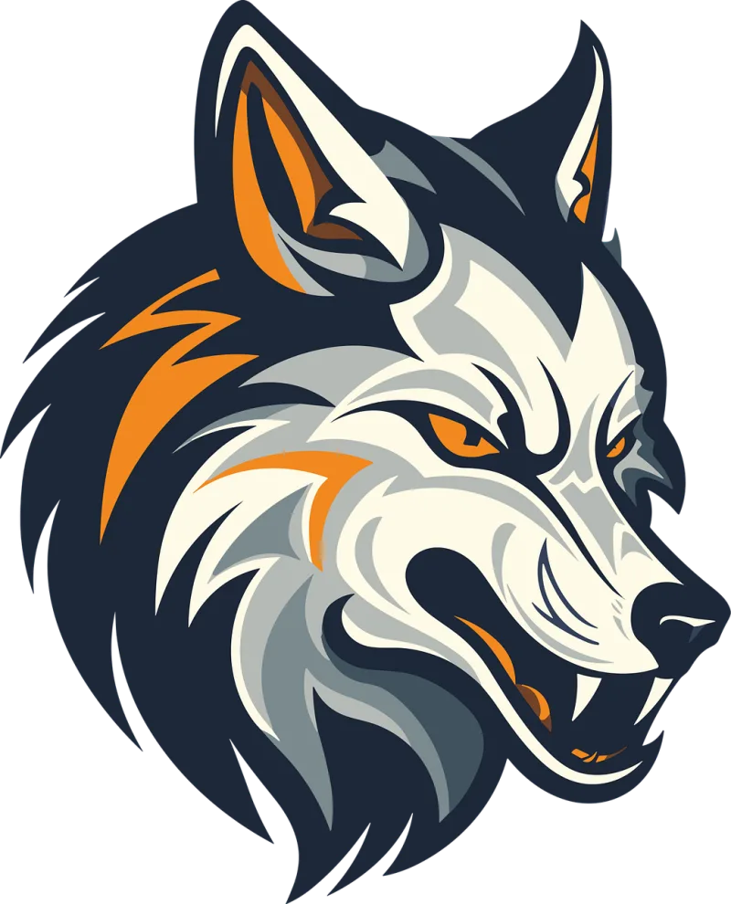 Fox Logo Mascot Stickdatei – Tiere