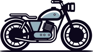 Motorbike Motorcycle Art Stickdatei