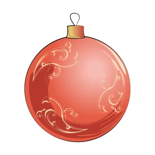 Christmas Christmas ball Christmas bauble Stickdatei