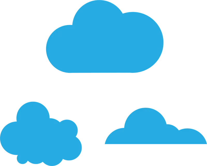 Cloud Blue Sky Stickdatei – Natur