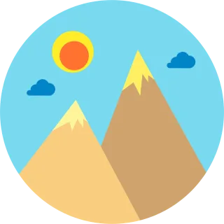 Mount Sky Sun Stickdatei