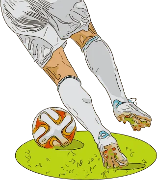 Game of soccer Ball Sport Stickdatei
