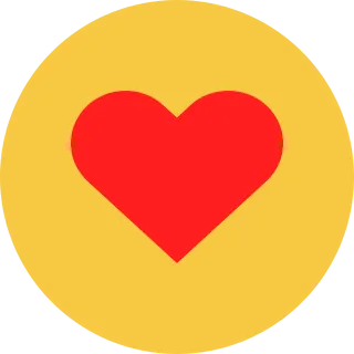 Heart Like Button Stickdatei