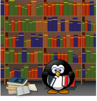 Penguin Books Library Stickdatei