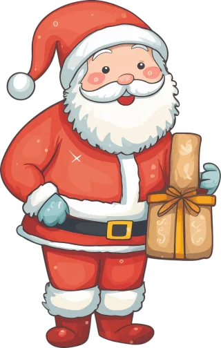Santa claus Christmas Holidays Stickdatei