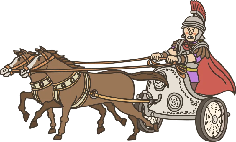 Chariot Cartoon Christian Stickdatei – Kinder