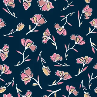 Abstract Ethnic Background Stickdatei – Blumen