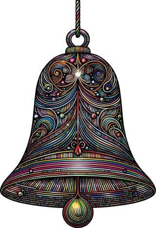 Bell Ring Christmas Stickdatei