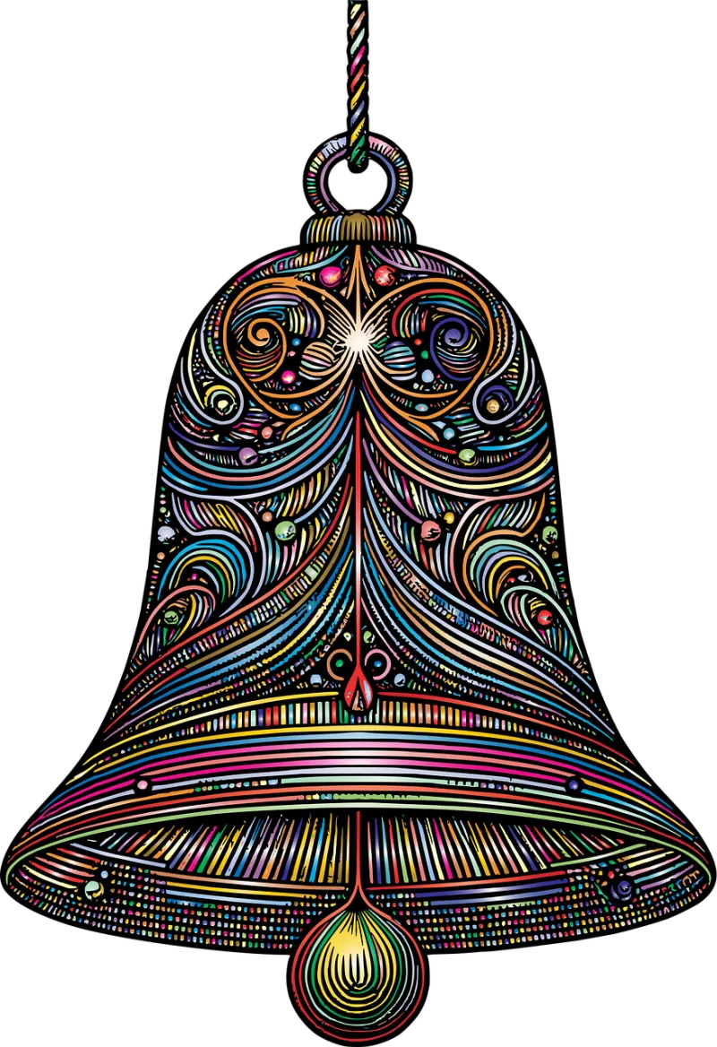 Bell Ring Christmas Stickdatei – Weihnachten