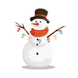 Christmas Snowman Winter Stickdatei – Weihnachten