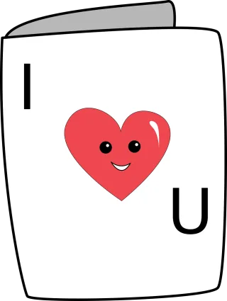 Card Heart Love Stickdatei