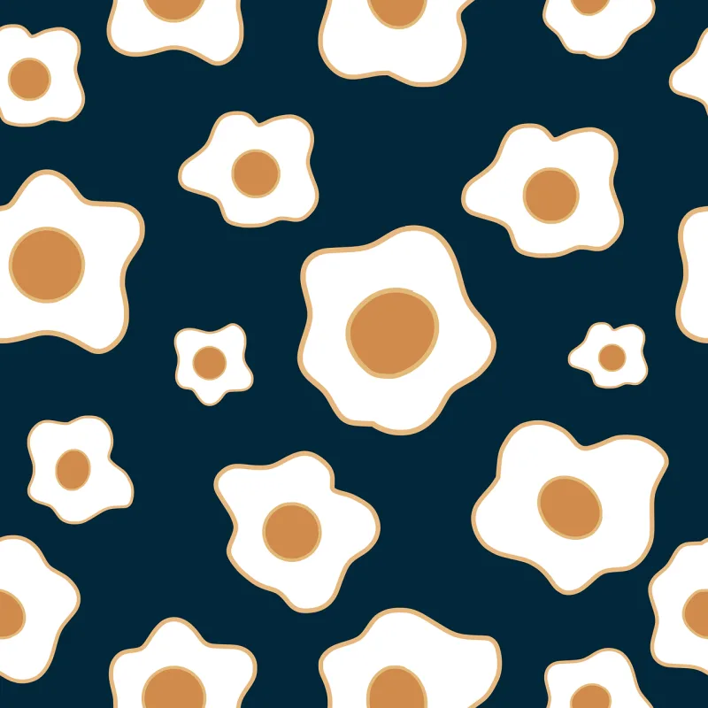 Flowers Egg Pattern Stickdatei – Blumen