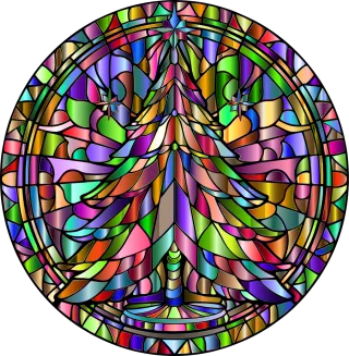 Christmas tree Christmas Jesus christ Stickdatei – Weihnachten
