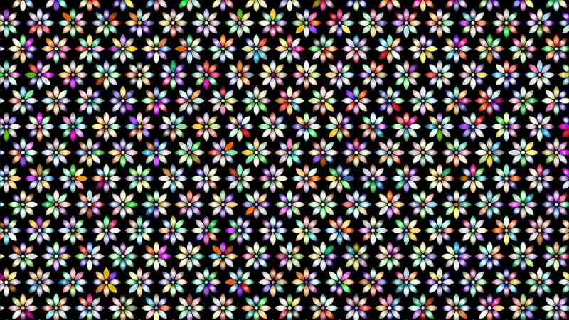 Flowers Floral Pattern Stickdatei – Blumen