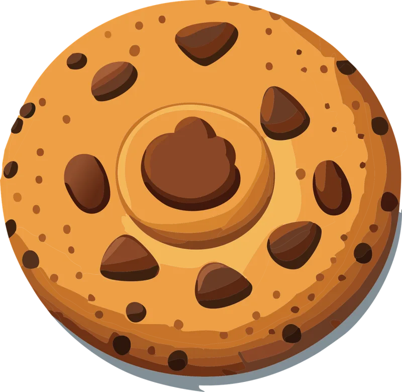 Cookie Sweet cookie Chocolate cookie Stickdatei – Essen & Trinken