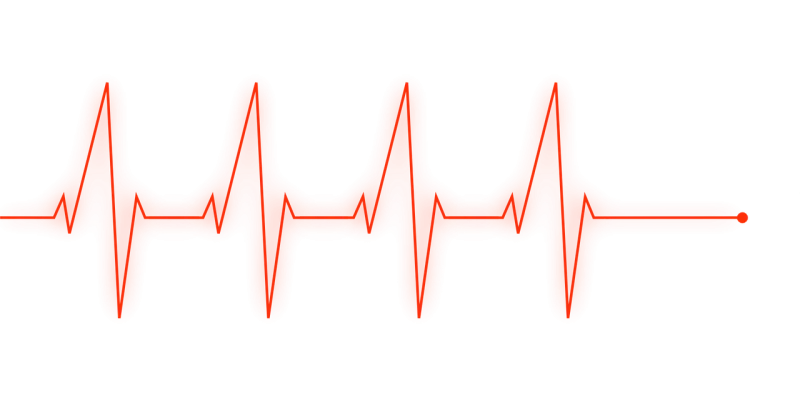 Health Heartbeat Heart monitor Stickdatei – Herzen & Liebe