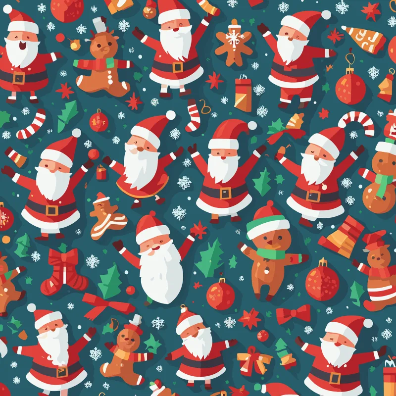 Holiday Christmas New year Stickdatei – Weihnachten