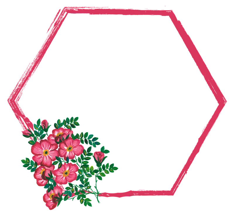Roses Flowers Border Stickdatei – Blumen
