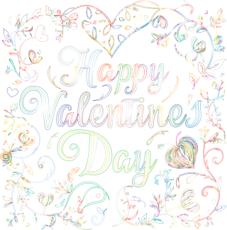 Happy valentine's day Valentines Romance Stickdatei