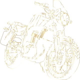 Motorcycle Chopper Bike Stickdatei