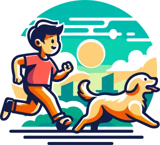 Dog Pet Nature Stickdatei